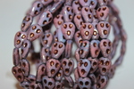 Nuts 11x8mm shine/old patina