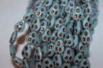 Nuts 11x8mm shine/old patina