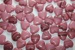 Heart 14x14 mm shine