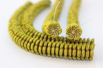Flowers / shine / Old Patina 12x4mm