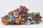 Flowers / shine / old Patina 13x5mm