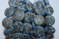 Stars 13x5 mm shine/bronze