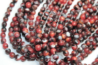 Round beads 6mm shine