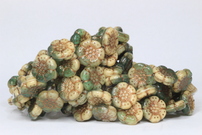 Flowers / shine / Old Patina 13x5mm