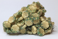 Flowers / Shine / Bronze  13x13mm