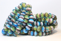 Rondels 9x6mm shine/bronze