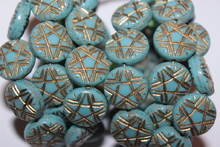 Stars 13x5 mm shine/bronze