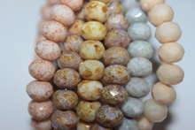 Rondels 9x6mm shine/luster