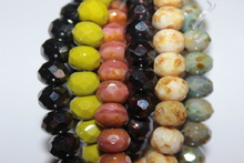 Rondels 9x6mm shine/luster
