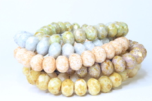 Rondels 9x6mm shine/luster