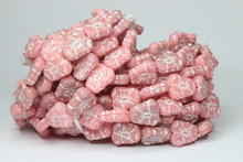 Pansy 13x11mm shine / white