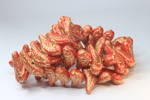 Birds 10 x 8 mm Bronze/Shine / gold